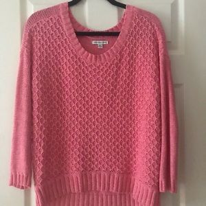 American Eagle high low 3/4 sleeve sweater